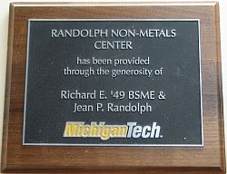 Randolph Non-Metals Center
