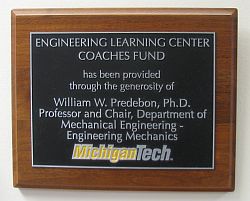 Engineering Learning Center Coaches Fund