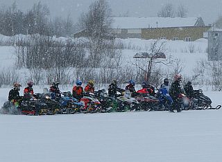 Snowmobile Acceleration Event