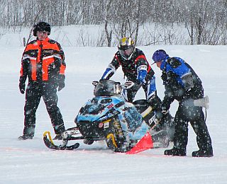 Snowmobile Acceleration Event 3