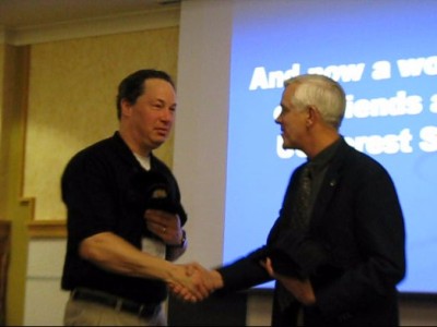 Jason Blough MTU MEEM and Joel Holtrop, Deputy Chief of USFS